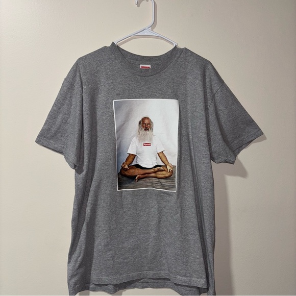 Supreme Other - Supreme Gray Rick Rubin T-shirt L